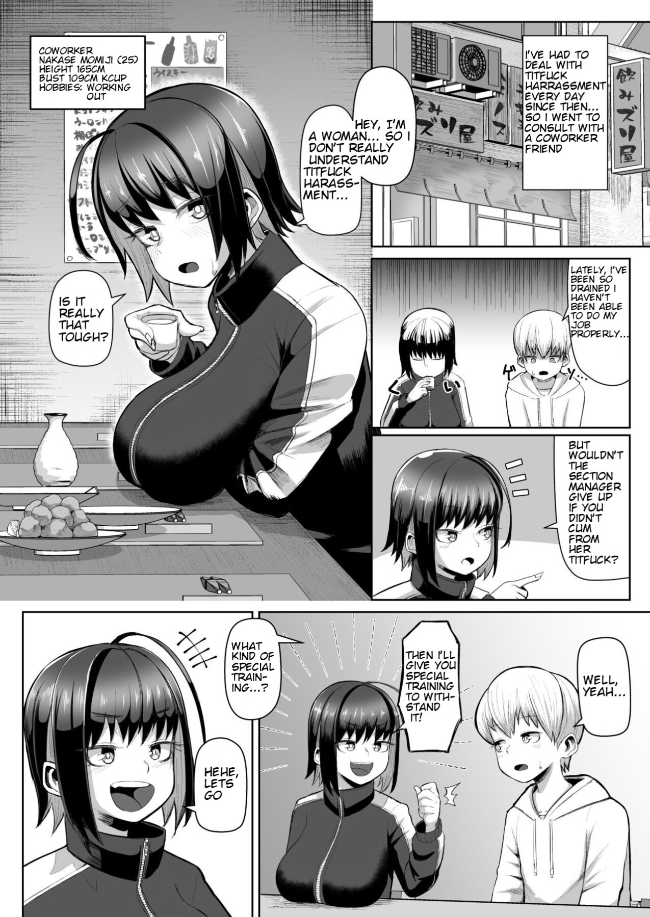 Hentai Manga Comic-Zurihara ~Women who are dying to have their titties fucked~-Read-11